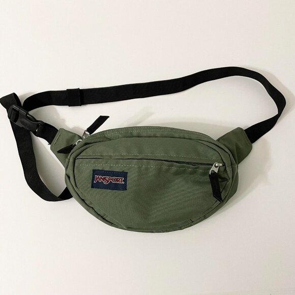 JanSport Green Waist Bag - Picture 1 of 16